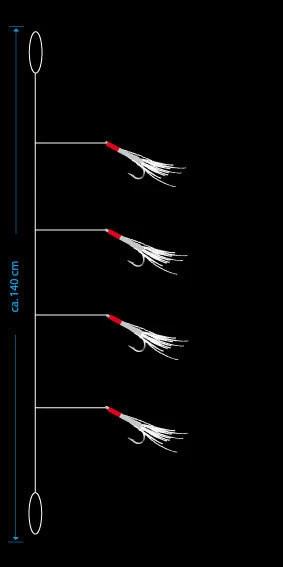 AQUANTIC Makrele 2 Gr. 2/0 – Bild 2
