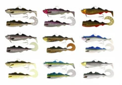 WESTIN Crazy Daisy Gummifisch - Heilbuttköder -Sportfischergeschäft Westin Crazy Daisy Galeriebild ohne Farbcode 1280x1280