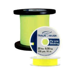 Sportfischergeschäft -Sportfischergeschäft traun river fluoreszierendes backing chartreuse 2 1