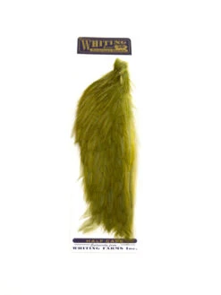 Whiting 1/2 Rooster Cape -Sportfischergeschäft whiting half cape olive